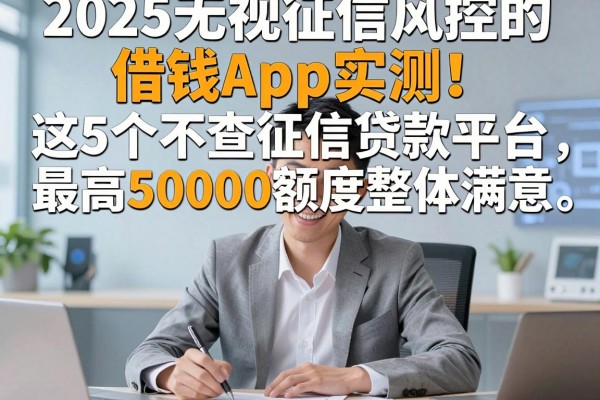 2025无视征信风控的借钱App实测！这5个不查征信贷款平台，最高50000额度整体满意