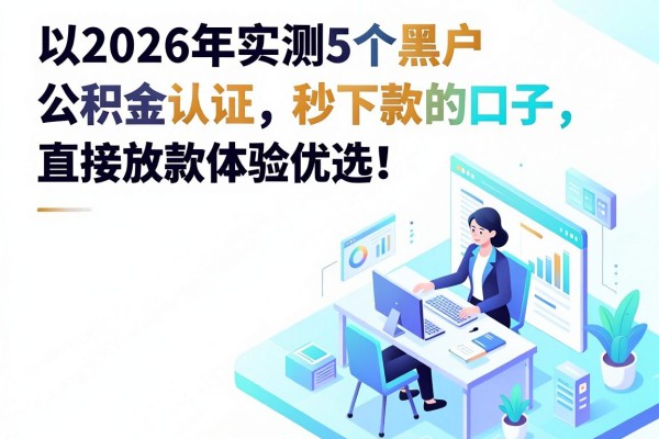 2026年实测5个黑户公积金认证秒下款的口子,直接放款体验优选!