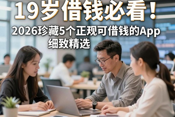 19岁借钱必看！2026珍藏5个正规可借钱的App细致精选