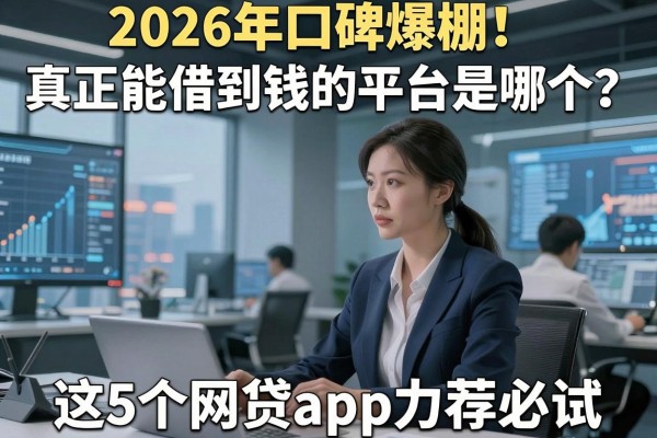 2026年口碑爆棚！真正能借到钱的平台是哪个？这5个网贷app力荐必试！
