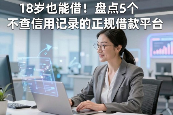 18岁也能借!盘点5个不查信用记录的正规借款平台