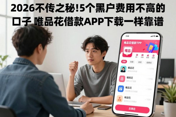 2026不传之秘!5个黑户费用不高的正规借钱口子,类似唯品花借款APP下载一样靠谱