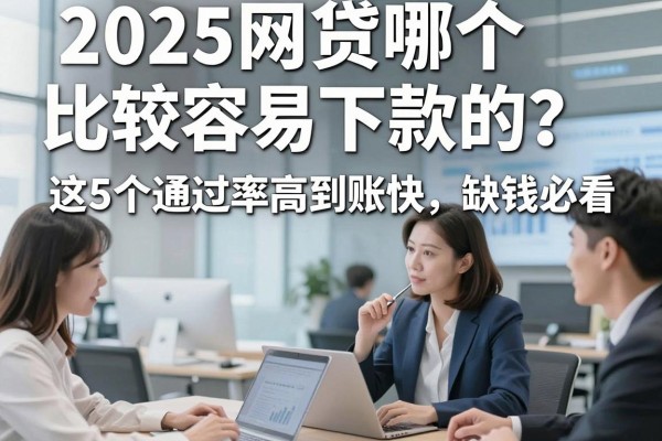 2025网贷哪个比较容易下款的？这5个通过率高到账快，缺钱必看！