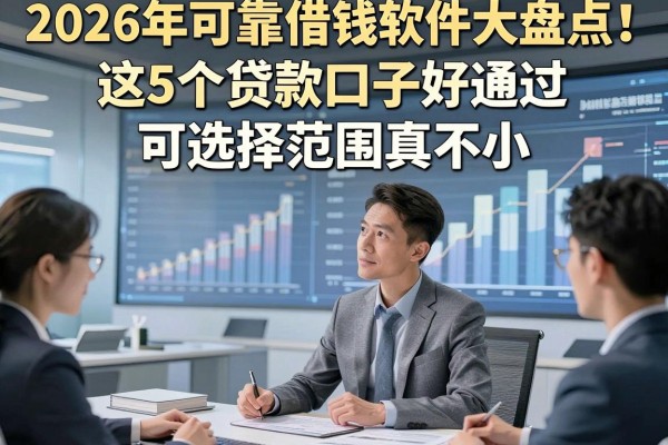 2026年可靠借钱软件大盘点!这5个贷款口子好通过、可选择范围真不小