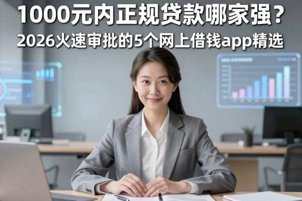 1000元内正规贷款哪家强?2026火速审批的5个网上借钱app精选