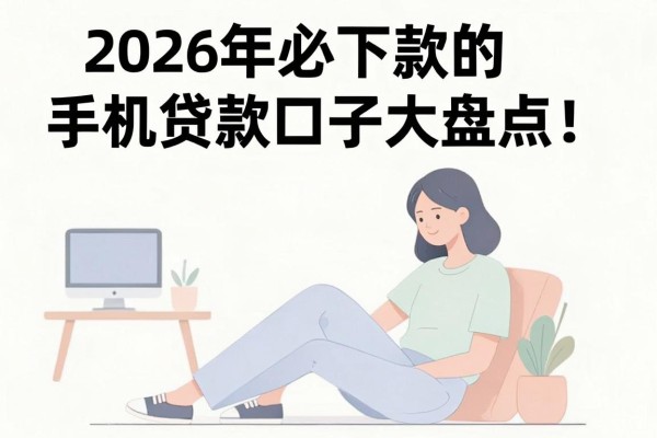2026年必下款的手机贷款口子大盘点!这5个网贷平台短期缺钱速借最贴合