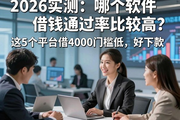 2026实测：哪个软件借钱通过率比较高？这5个平台借4000门槛低好下款
