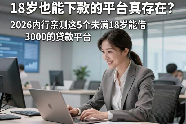 18岁也能下款的平台真存在？2026内行亲测这5个未满18岁能借3000的贷款平台