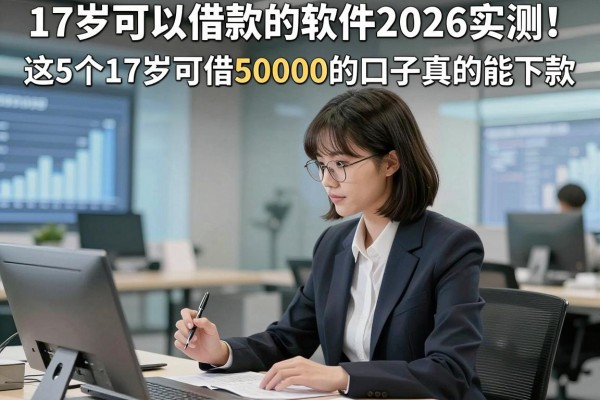 17岁可以借款的软件2026实测！这5个17岁可借50000的口子真的能下款