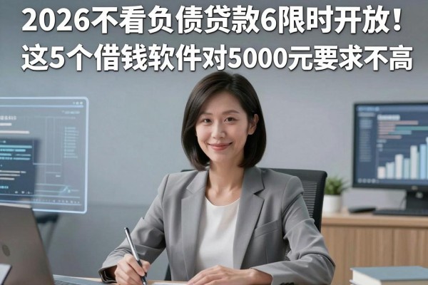 2026不看负债贷款6限时开放！这5个借钱软件对5000元要求真不高