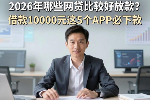 2026年哪些网贷比较好放款？借款10000元这5个APP必下款！