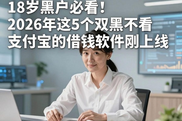 18岁黑户必看!2026年这5个双黑不看支付宝的借钱软件刚上线