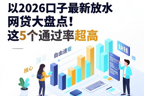 2026口子最新放水网贷大盘点!这5个通过率超高,缺钱速看