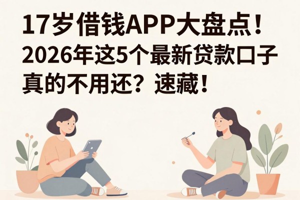 17岁借钱APP大盘点!2026年这5个最新贷款口子,真的不用还?速藏!