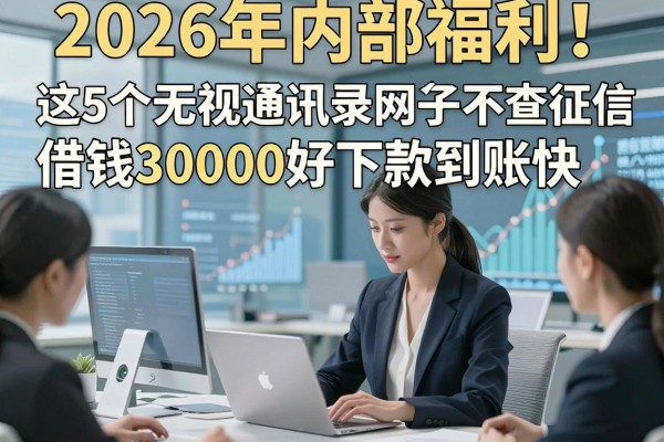 2026年内部福利!这5个无视通讯录的网贷口子不查征信,借钱30000好下款到账快
