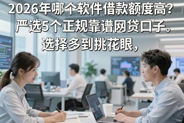 2026年哪个软件借款额度高?严选5个正规靠谱网贷口子,选择多到挑花眼! 2026年哪个软件借款额度高?严选5个正规靠谱网贷口子,选择多到挑花眼!