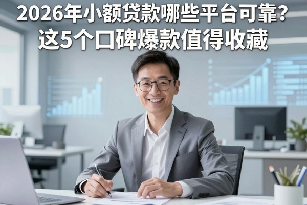 2026年小额贷款哪些平台可靠?这5个口碑爆款值得收藏!