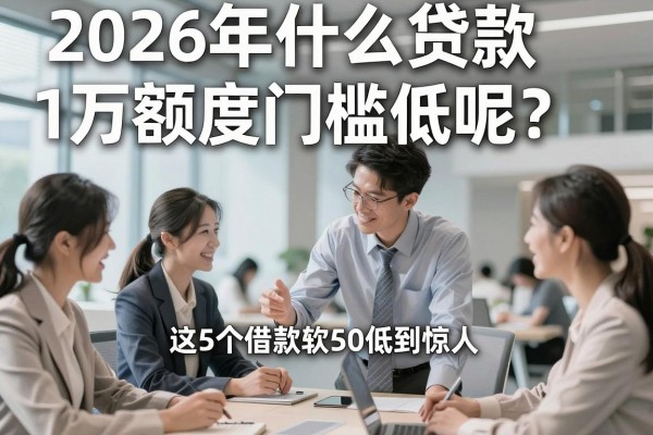 2026年什么贷款1万额度门槛低呢?这5个借款软件5000额度低到惊人! 2026年什么贷款1万额度门槛低呢?这5个借款软件5000额度低到惊人!