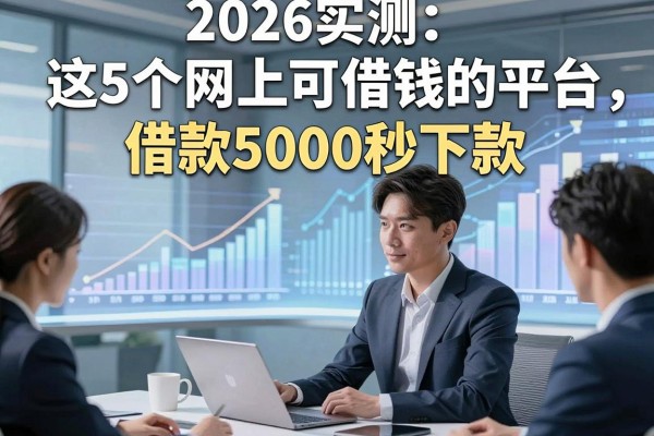 2026实测:这5个网上可借钱的平台,借款5000秒下款
