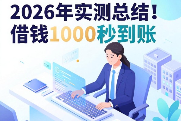 2026年实测总结!这5个黑户高炮口子秒下人人5000,借钱1000秒到账