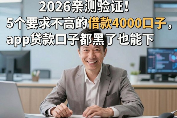 2026亲测验证!5个要求不高的借款4000口子,app贷款口子都黑了也能下 2026亲测验证!5个要求不高的借款4000口子,app贷款口子都黑了也能下
