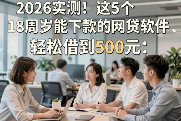 2026实测!这5个18周岁能下款的网贷软件,轻松借到500元