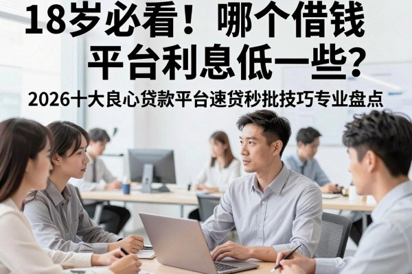 18岁必看!哪个借钱平台利息低一些?2026十大良心贷款平台速贷秒批技巧专业盘点