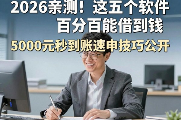 2026亲测!这五个软件百分百能借到钱,5000元秒到账速申技巧公开