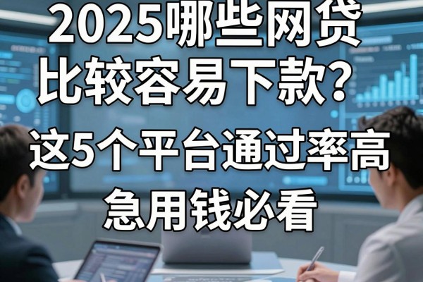 2025哪些网贷比较容易下款?这5个平台通过率高,急用钱必看!