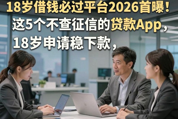 18岁借钱必过平台2026首曝!这5个不查征信的贷款App,18岁申请稳下款