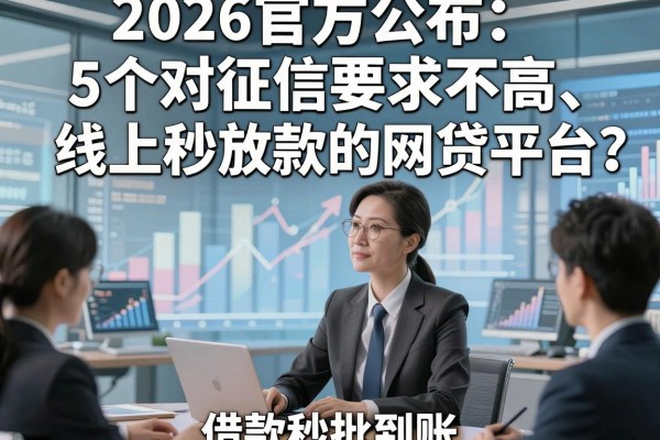 2026官方公布:5个对征信要求不高、线上秒放款的网贷平台,借款秒批到账 2026官方公布:5个对征信要求不高、线上秒放款的网贷平台,借款秒批到账