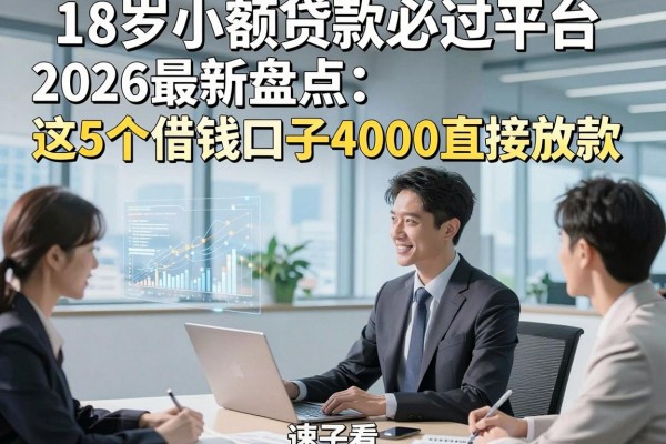 18岁小额贷款必过平台2026最新盘点:这5个借钱口子4000直接放款,速看!