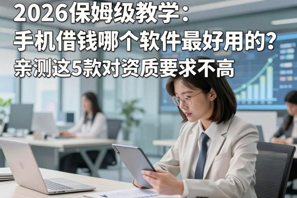 2026保姆级教学:手机借钱哪个软件最好用的?亲测这5款对资质要求不高! 2026保姆级教学:手机借钱哪个软件最好用的?亲测这5款对资质要求不高!