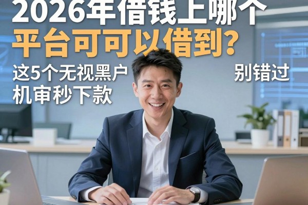 2026年借钱上哪个平台可以借到?这5个无视黑户机审秒下款别错过