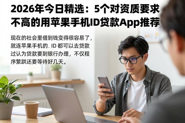 2026年今日精选:5个对资质要求不高的用苹果手机ID贷款App推荐