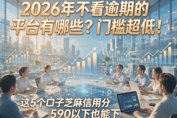 2026年不看逾期的平台有哪些?门槛超低!这5个口子芝麻信用分590以下也能下