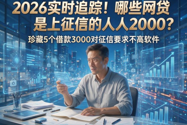 2026实时追踪！哪些网贷是上征信的人人2000？珍藏5个借款3000对征信要求不高软件