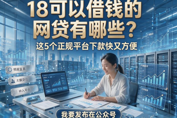 18可以借钱的网贷有哪些？这5个正规平台下款快又方便