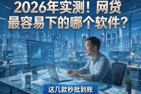 2026年实测!网贷最容易下的哪个软件?这几款秒批到账!