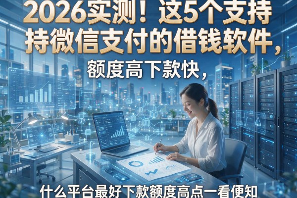 2026实测!这5个支持微信支付的借钱软件,额度高下款快,什么平台最好下款额度高点一看便知