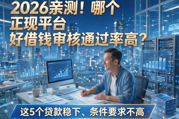 2026亲测！哪个正规平台好借钱审核通过率高？这5个贷款稳下、条件要求不高