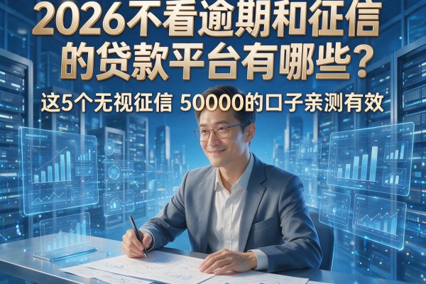 2026不看逾期和征信的贷款平台有哪些?这5个无视征信借5000的口子亲测有效
