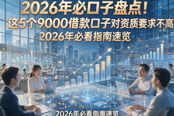 2026年必口子盘点!这5个9000借款口子对资质要求不高,2026年必看指南速览