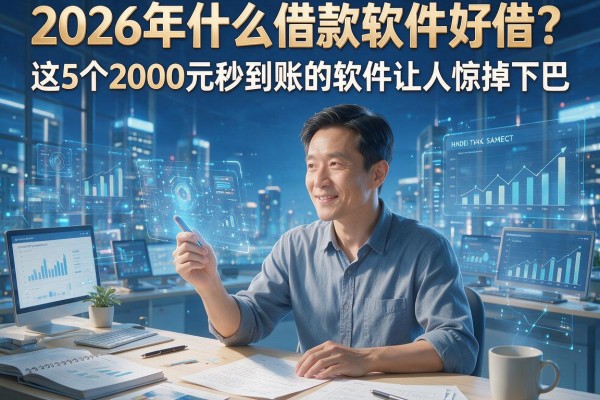 2026年什么借款软件好借？这5个2000元秒到账的软件让人惊掉下巴！