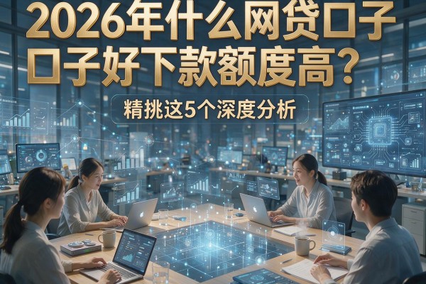 2026年什么网贷口子好下款额度高？精挑这5个深度分析！