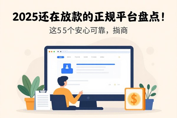 2025还在放款的正规平台盘点！这5个安心可靠，值得收藏