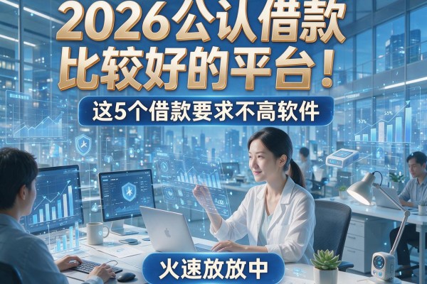 2026公认借款比较好的平台!这5个借款要求不高软件,火速放款中