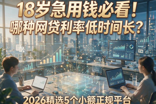 18岁急用钱必看!哪种网贷利率低时间长?2026精选5个小额正规平台