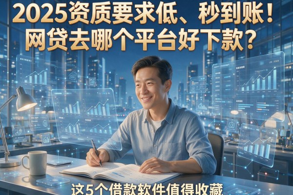 2025资质要求低、秒到账!网贷去哪个平台好下款?这5个借款软件值得收藏