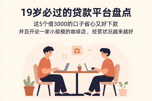 19岁必过的贷款平台盘点，这5个借3000的口子省心又好下款